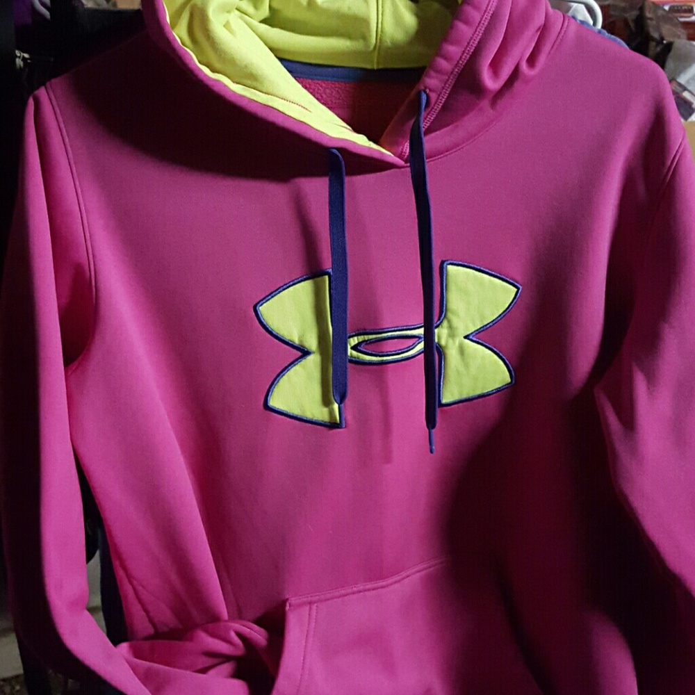 Under Armour pink hoodie