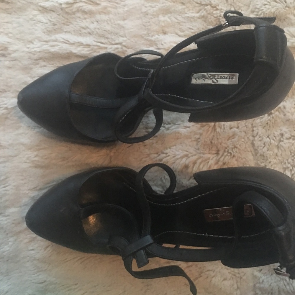 Black Report Signature Shoes