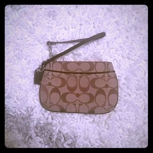 Signature Coach Wristlet