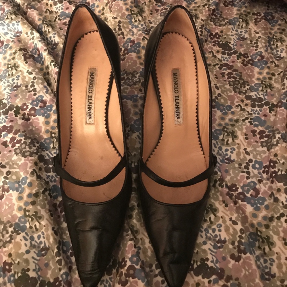 Manolo Blahnik Mary Janes