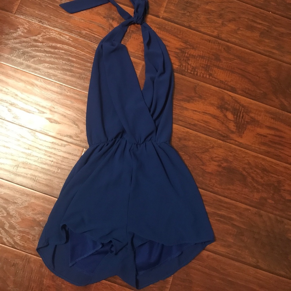 Royal blue romper!