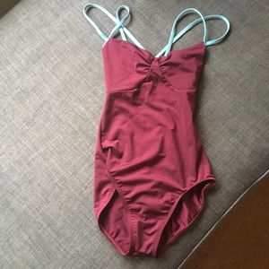 Maroon Dance Leotard