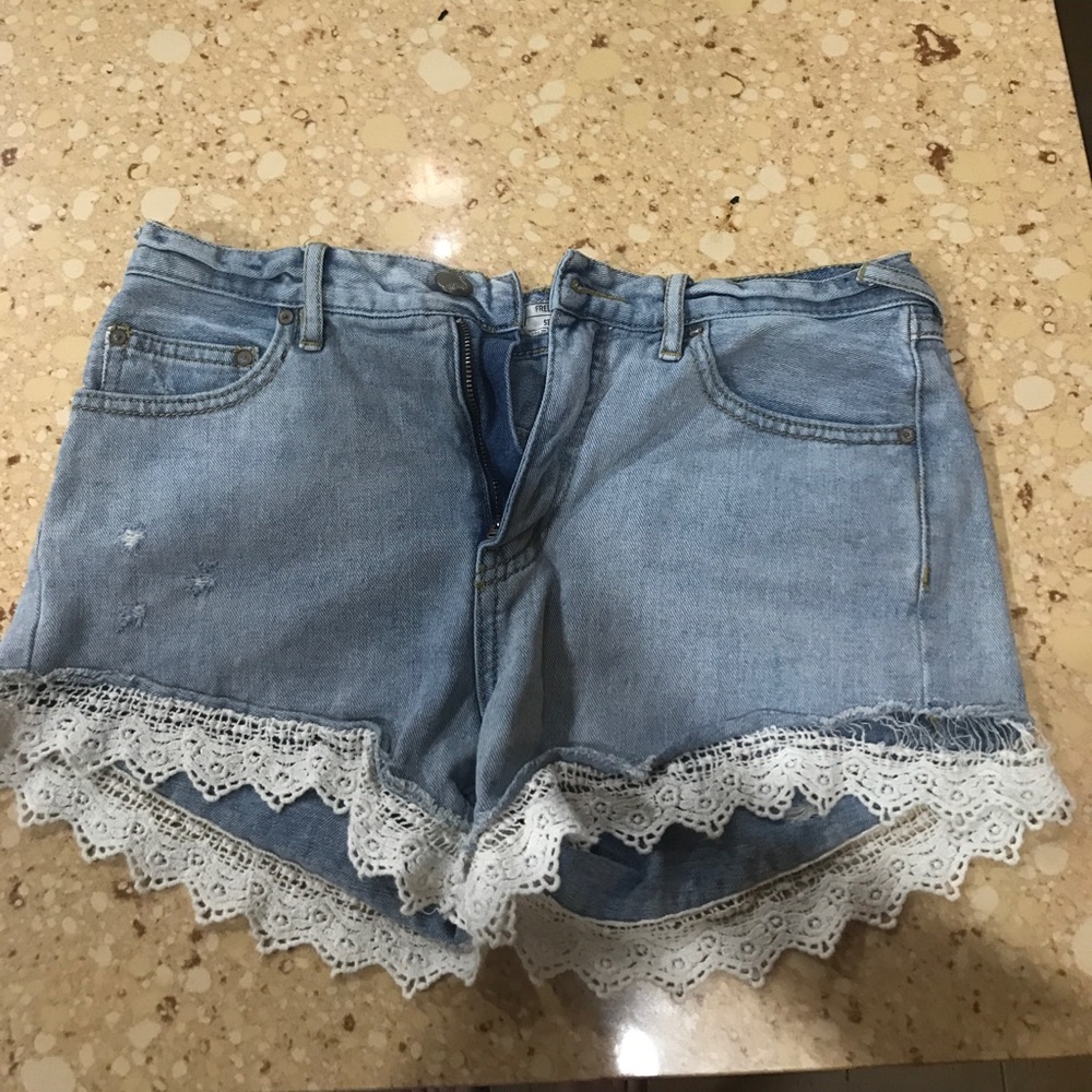 Free people jean shorts with jean shorts