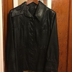 Vintage leather jacket