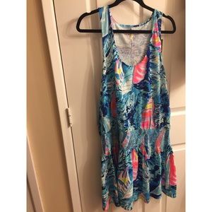 NWT XL Lilly Pulitzer tideline dress