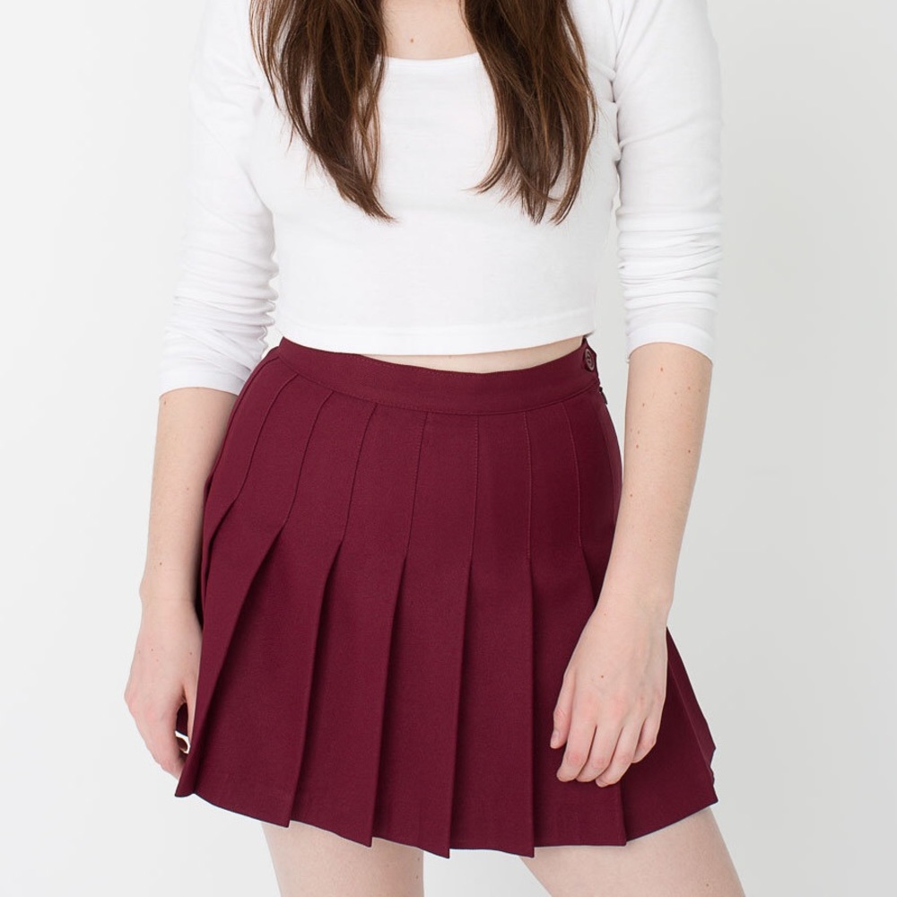 American Apparel tennis skirt