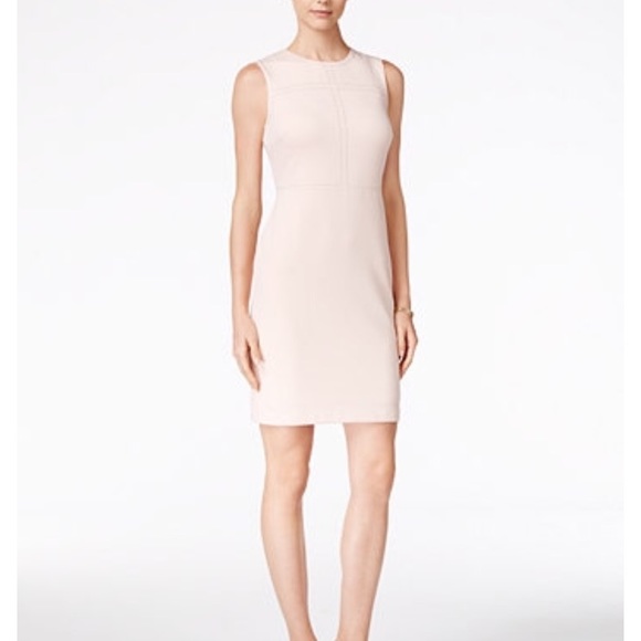 Ivanka Trump Dresses & Skirts - Ivanka trump blush sheath dress size 4 sleeveless