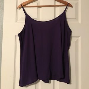 Purple tank