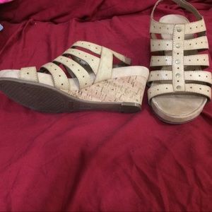 Comfortable wedge sandals