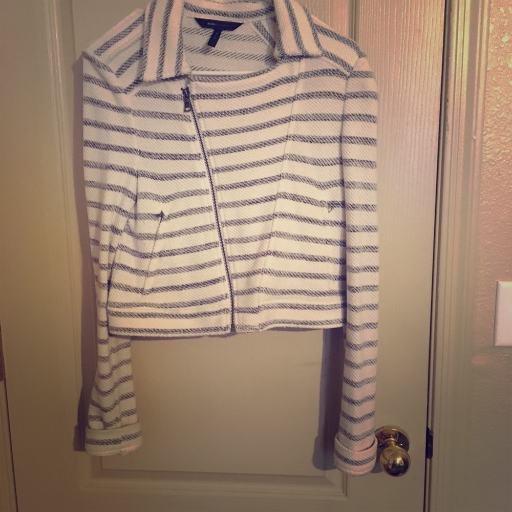 BCBG MAXAZRIA moto jacket