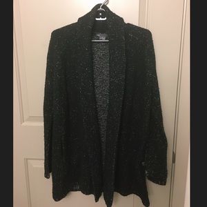 Vince Black w/ Speckles Wool Sweater