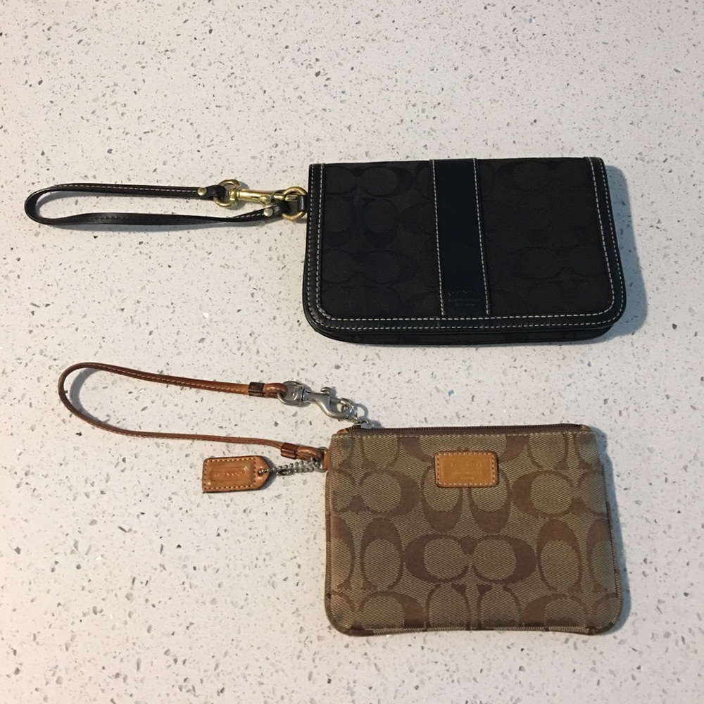 Coach Wristlets, 2 for the price of 1