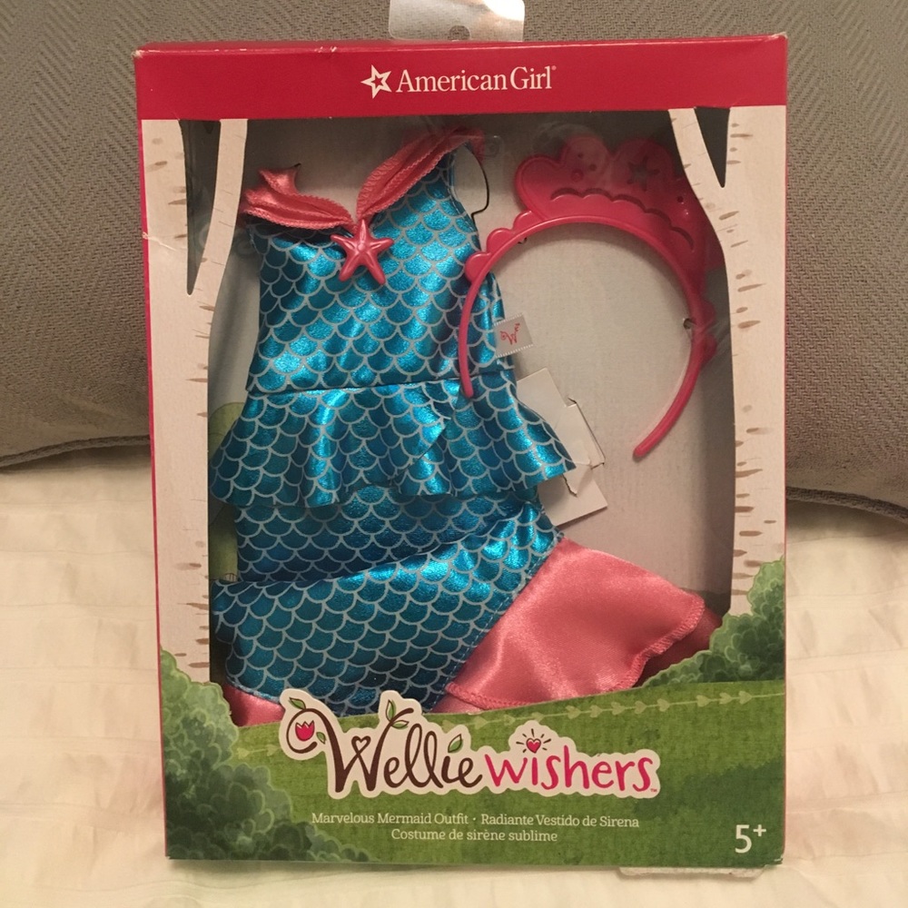 NIB Wellie Wishers Mermaid - American Girl