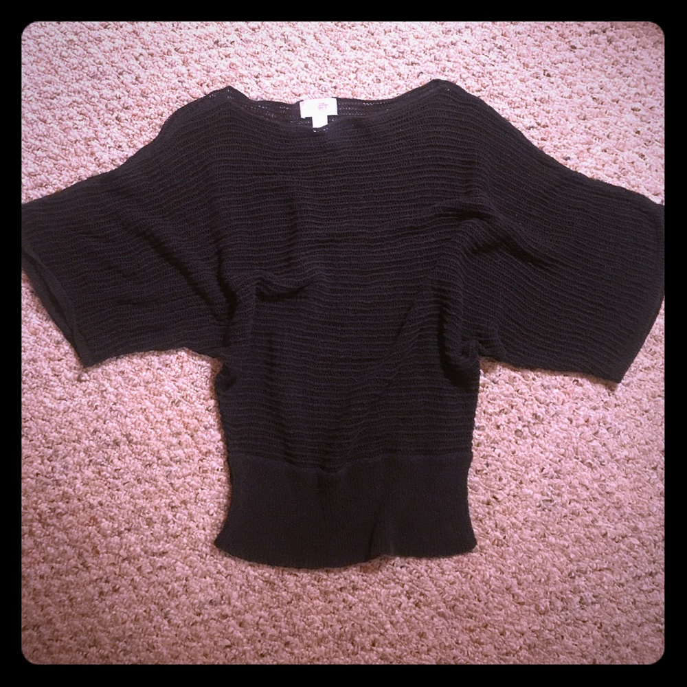Black sweater