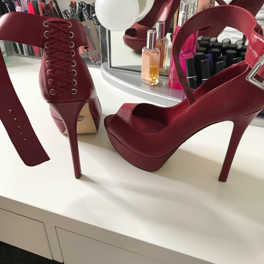bebe Red Stiletto Heels 👠