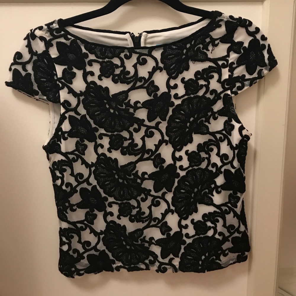 Alice and Olivia embroidered top