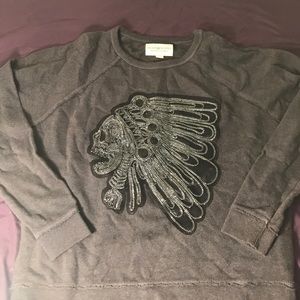 RL Denim and Supply Indian Skull Sweater
