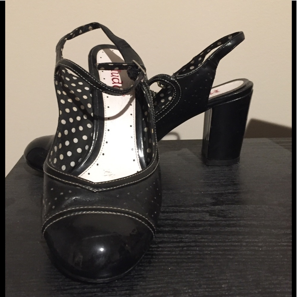 Black Mary Jane Heels