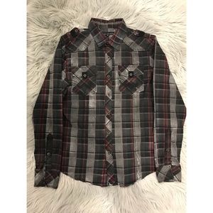 Mens Affliction Button Down!!