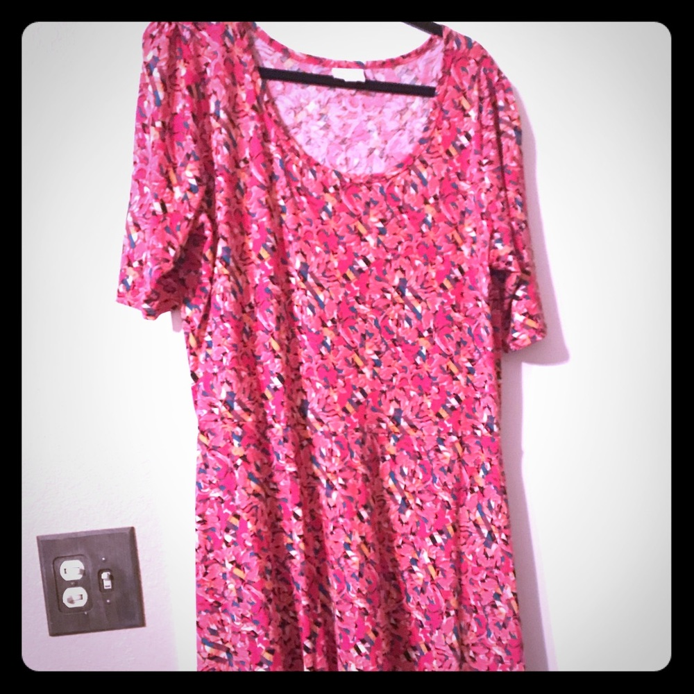 Lularoe 3xl Ana maxi dress 3/4 sleeves BNWOT