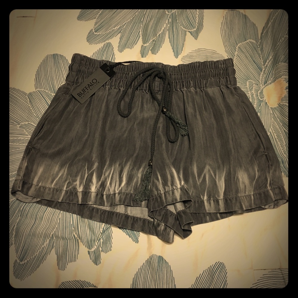Buffalo Jeans Grey Tie Dye Short, never worn