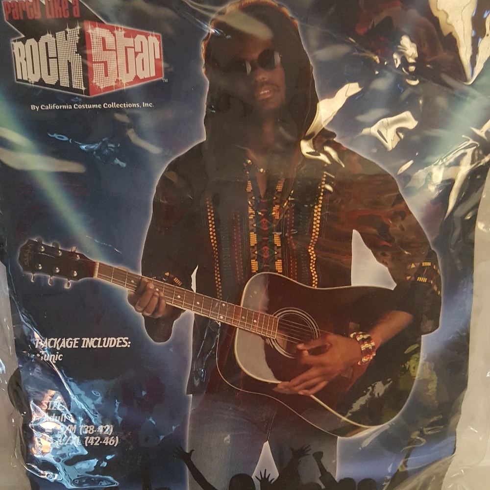 NWT Rasta Halloween Costume