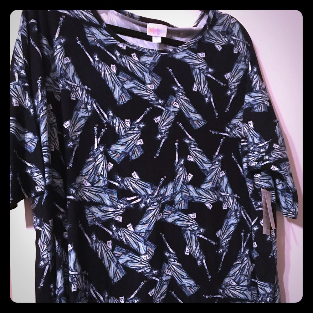 Lularoe 2xl Irma Statue of Liberty BNWT