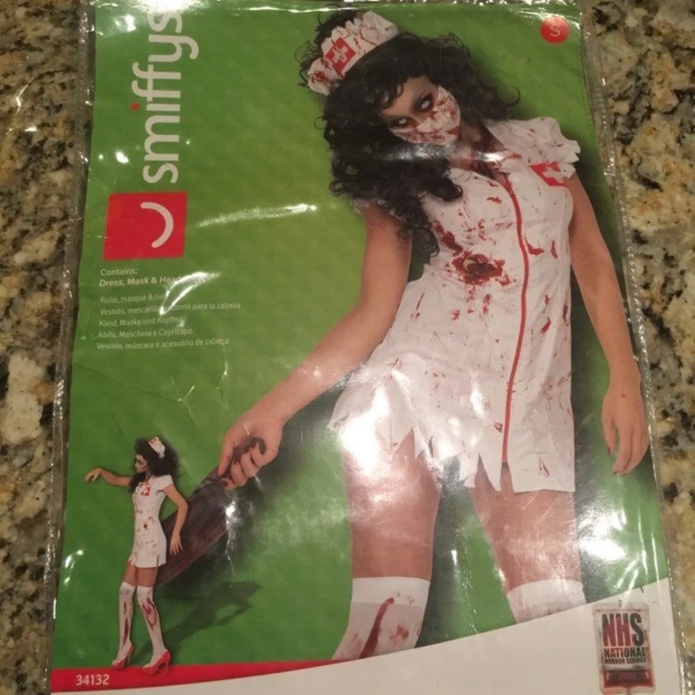 NWT Zombie Nurse Costume