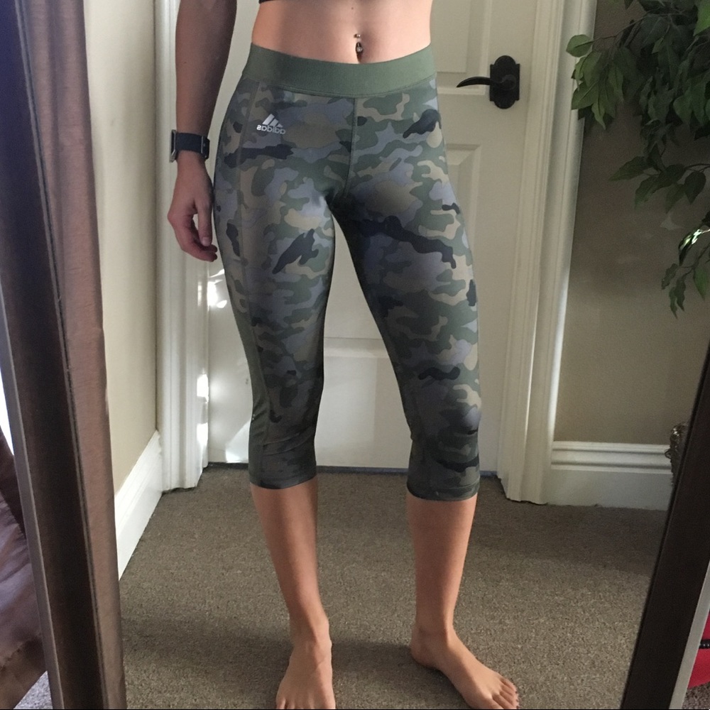 Camo adidas leggings