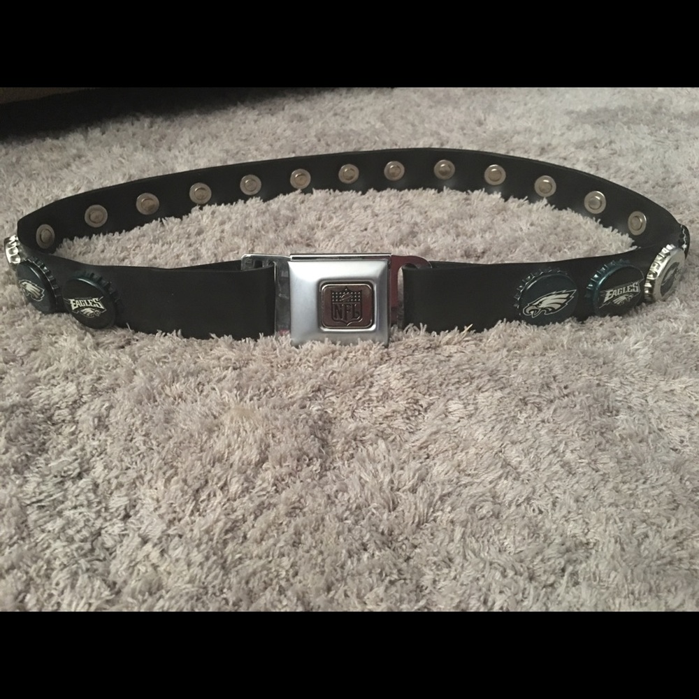 NFL Philadelphia Eagles Bottle Cap Belt