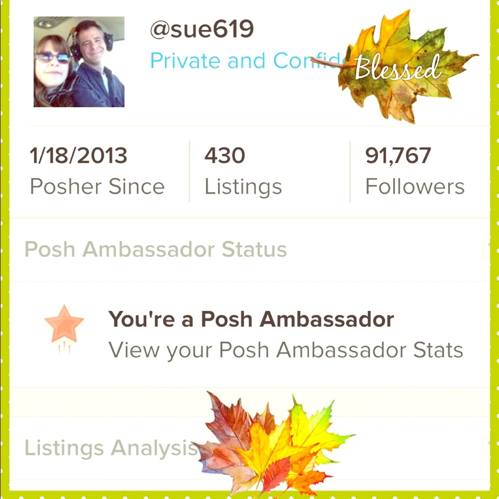 I’M A POSH AMBASSADOR 🎉