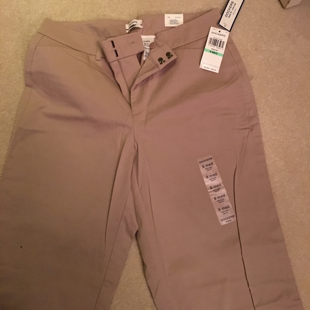 Beige Dockers pants