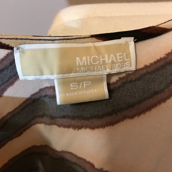 Michael Kors Zebra Print Maxi Dress - Picture 4 of 4