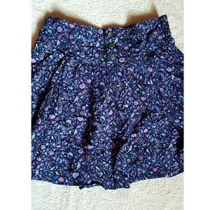 American Eagle Floral Skater Skirt American Eagle Floral Skater Skirt