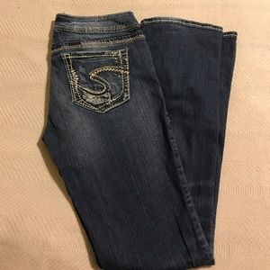 Silver suki mid slim boot W29/L33