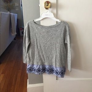 Girls Gap Long Sleeve Top (Size 8)