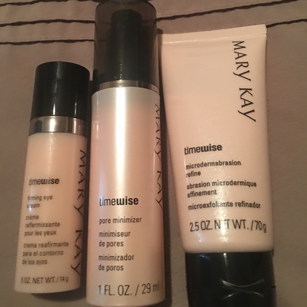 Mary Kay skin care and eyeshadows