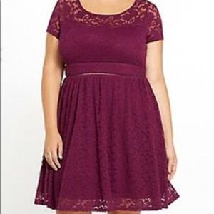 Maroon Plus Torrid Dress