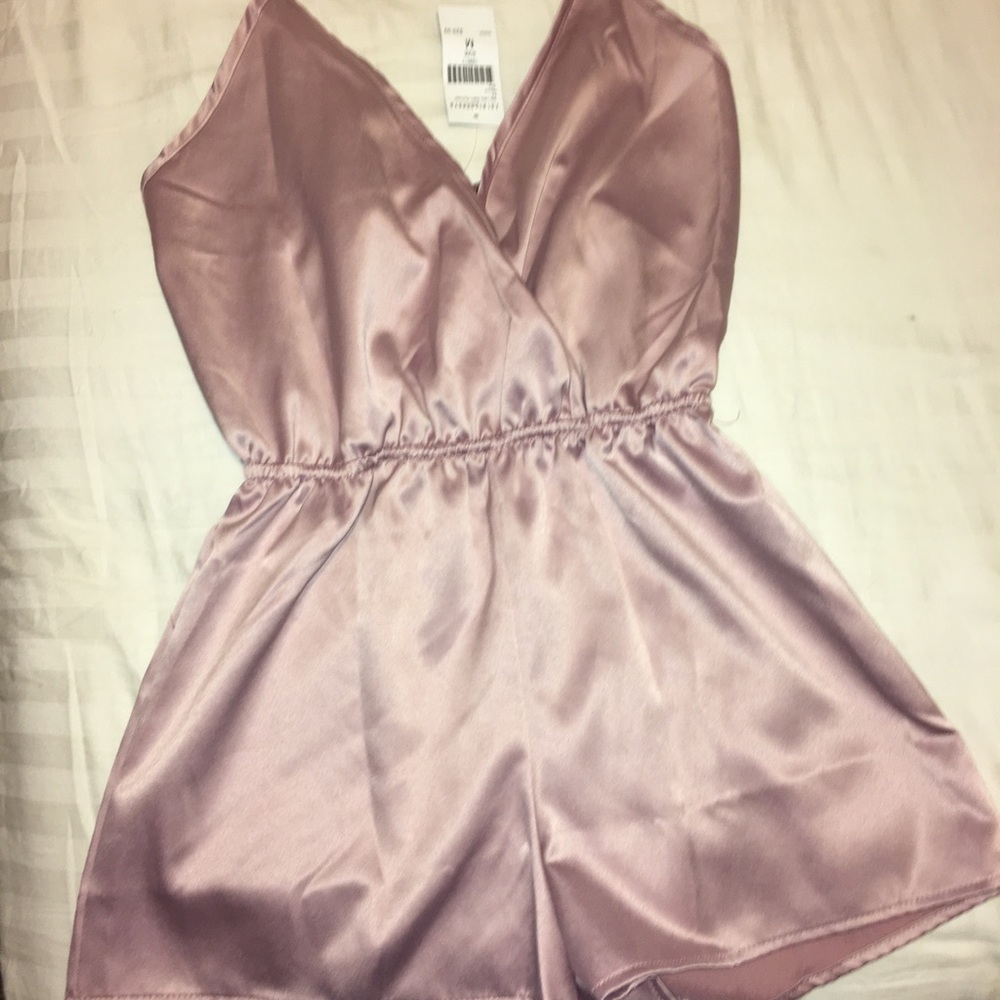 Satin Romper