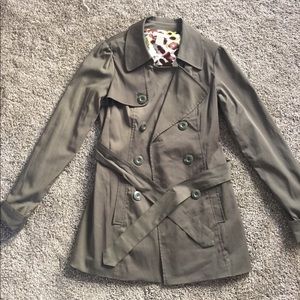 Olive Rain Coat