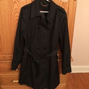 White House Black Market raincoat