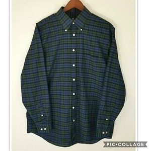 Stafford Regular Fit Long Sleeve Plaid Shirt