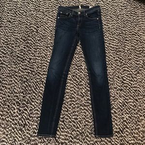 Rag & Bone the skinny jean in Kensington size 26