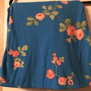 Lularoe 2XL Madison BNWT Blue & Pink