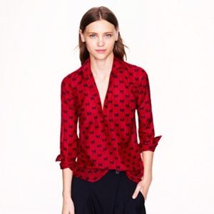 J.Crew Boy Popover in Bows