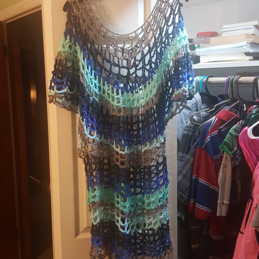 Crochet tunic