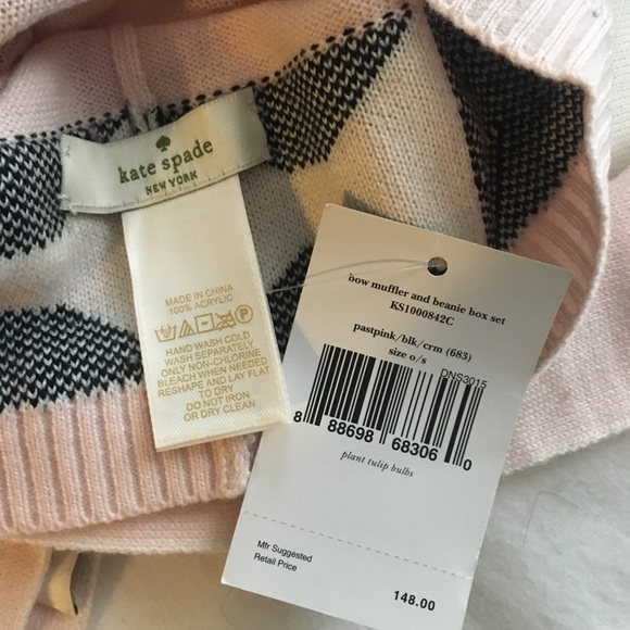 NWT Kate Spade Hat & Scarf Set - Picture 4 of 4