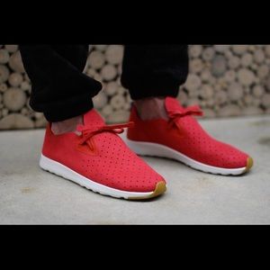 Red Native sneakers