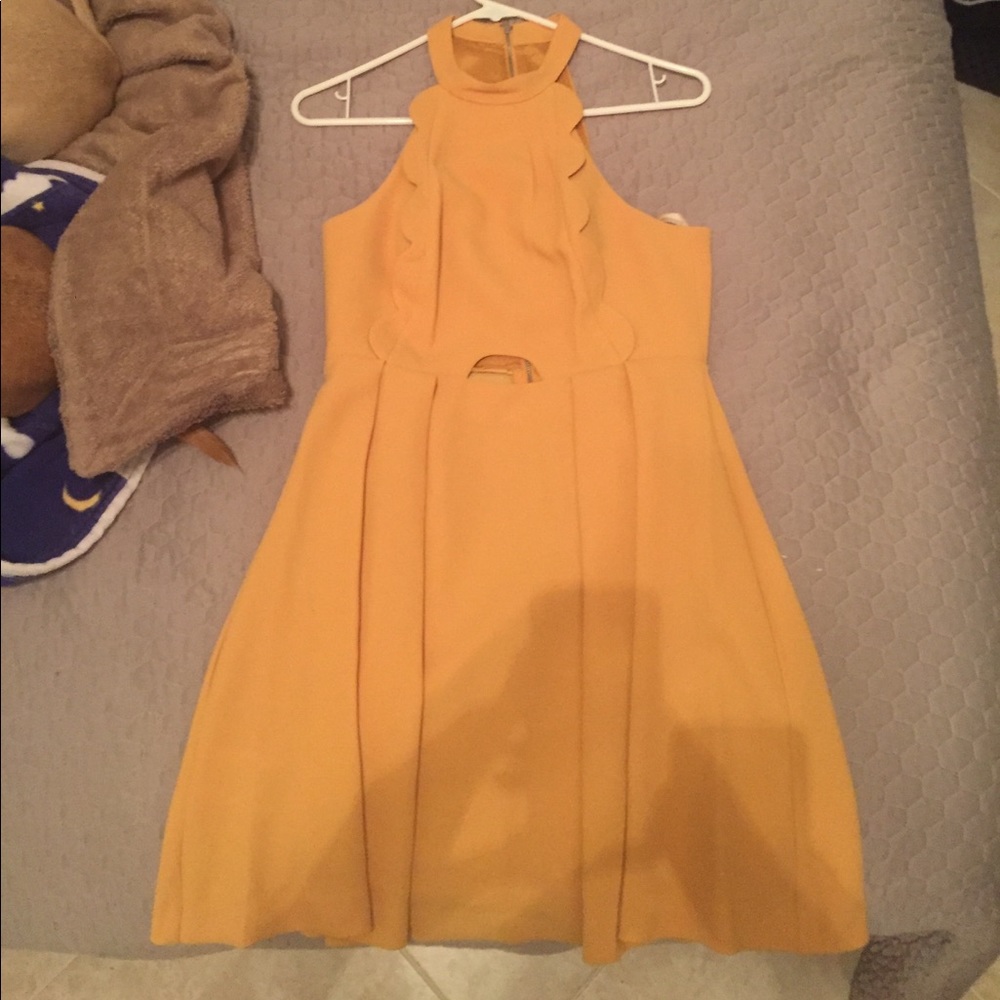Yellow/Gold cocktail dress