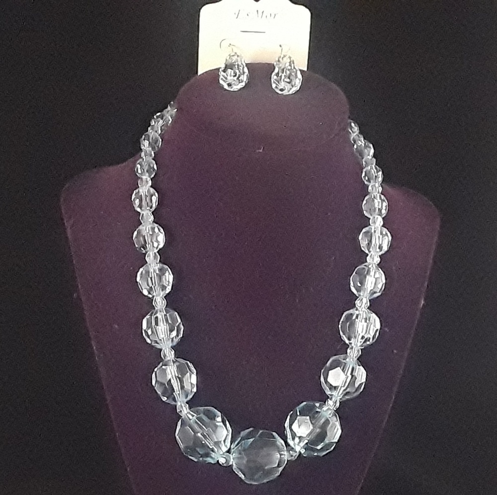 Costume Necklace with Matching Earrings